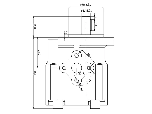 Bombas de engranaje única HGP-2A