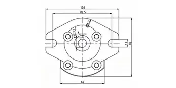 Bombas de engranajes dobles HGP-11A