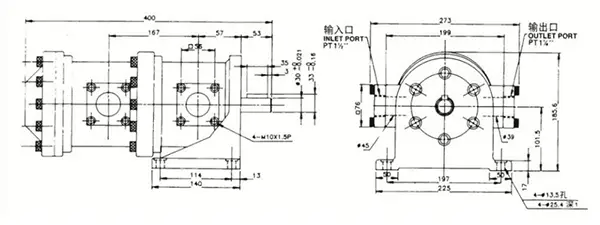 Tipo de base/pie 150F+150F