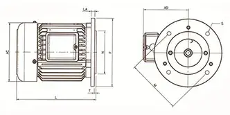 Motores eléctricos de eje hueco