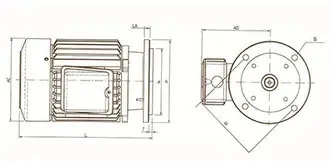 Motores eléctricos de eje hueco